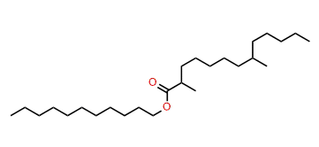 Undecyl 2,8-dimethyltridecanoate